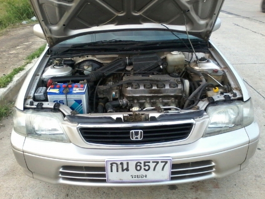 ขาย HONDA CITY 1.5 LXi เครื่อง hyper พร้อมใช้ สีสวย เครื่องดี เกียร์ดี แอร์เย็น แก็ส LPG เอกสารพร้อมโอน