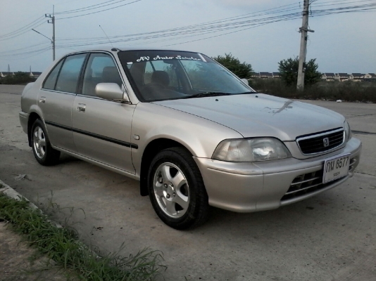 ขาย HONDA CITY 1.5 LXi เครื่อง hyper พร้อมใช้ สีสวย เครื่องดี เกียร์ดี แอร์เย็น แก็ส LPG เอกสารพร้อมโอน