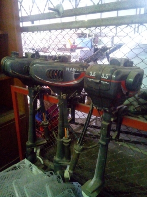 ขายเครื่องติดท้าย 3.5 HP ของใหม่เก่าเก็บ