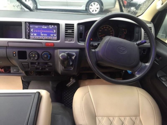 โทร 0922726669 คุณตันหยง ตู้เบสออโต้แวน ขายรถตู้ ดีเซลล์ ปี 2013 แต่งวีไอพี แอร์ไมโครบัส สีเทา ราคา 1,029,000 บาท