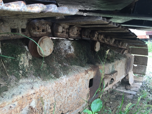 รถขุดSUMITOMO 280 EA รถเดิม ขาวแดง..รถใช้งานอยู่ โซ่หนา เครื่องแห้ง ปั้มแห้ง..