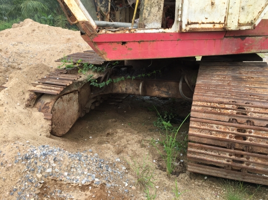 รถขุดSUMITOMO 280 EA รถเดิม ขาวแดง..รถใช้งานอยู่ โซ่หนา เครื่องแห้ง ปั้มแห้ง..