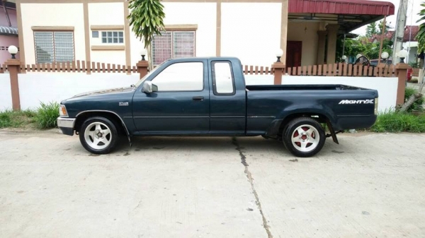 !!!! โตโยต้า ไมตี้เอ็กแค๊ป ปี 38 โปร่งท้าย พ.เพาเวอร์แท้ ล้อแม็ก เครื่องดีมาก