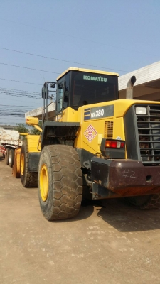 ขาย 2 คัน Komatsu WA380-5 เอกสารเล่มทะเบียน