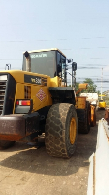 ขาย 2 คัน Komatsu WA380-5 เอกสารเล่มทะเบียน