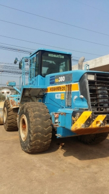 ขาย 2 คัน Komatsu WA380-5 เอกสารเล่มทะเบียน