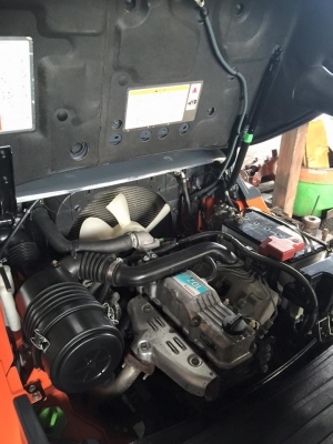 TOYOTA 8FD20 รถนอก รุ่นใหม่ล่าสุด เสา 4.5 เมตร งาฮิ้ง