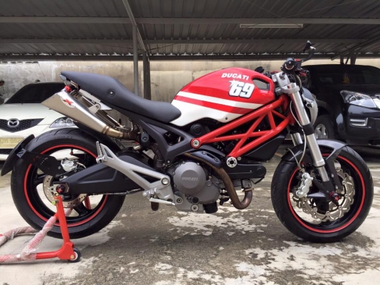 DUCATI 795 ปี2012 ไมล์5000 สภาพนางฟ้ามาพร้อมของแต่ง  ราคาเพียง259000