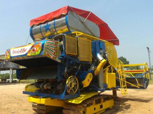 ขายรถเกี่ยวข้าวเกษตร พัฒนาปี53 ปลดหนี้ เครื่อง6HH1โบ เครื่องดี ช่วงล่างเต็ม ตู้ดี บิ้วใหม่าภาพพร้อมลงงาน เอกสารจากบริษัท ปั๊มดี