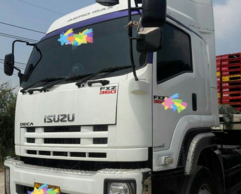 หัวลาก 2เพา อีซูซุ 360ปี55 สภาพนางฟ้าสวยบางเดิมพร้อมใช้ ทะเบียนพร้อมโอน ราคา 2,150,000บ ต่อรองได้