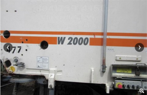 ขาย WIRTGEN W2000