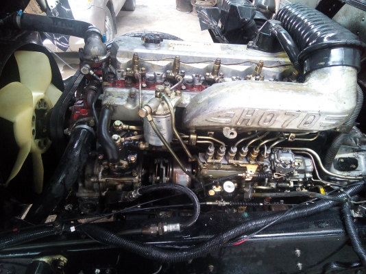 6 ล้อใหญ่  *ตู้เย็น-สแตนเลส*  HINO *สิงห์ไฮเทค* FF3H 195 แรงม้า  *ยาว 7.20 ม.*  รถสวยเดิม+สวยจริง * รถห้างแท้ * มีเล่มพร้อม *