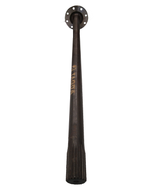 เพลาข้าง NQR-8 น็อต-20 ร่อง 35 นิ้ว