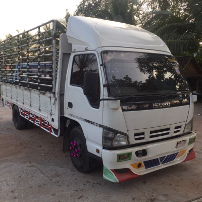 NPR130 แรงรถปี 50 รถสวยพร้อมใช้งาน เครื่องดี คัสชีงาม พร้อมคอกเหล็กต่อใหม่ ยาว 5 เมตร  เอกสารเล่มทะเบียนพร้อมโอน ราคา 650,000 ต่อรอง สนใจติดต่อ 0845672050