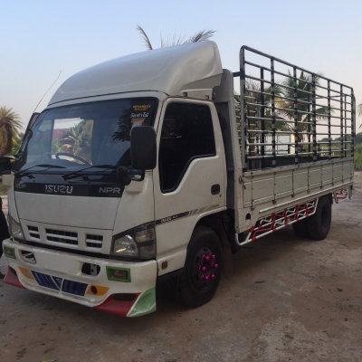 NPR130 แรงรถปี 50 รถสวยพร้อมใช้งาน เครื่องดี คัสชีงาม พร้อมคอกเหล็กต่อใหม่ ยาว 5 เมตร  เอกสารเล่มทะเบียนพร้อมโอน ราคา 650,000 ต่อรอง สนใจติดต่อ 0845672050