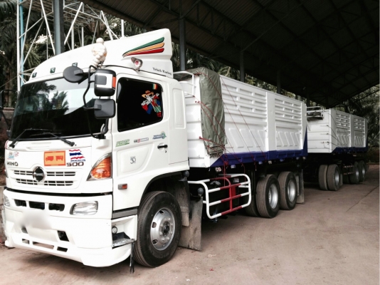 รถฮีโน่ 10 ล้อดั้ม 344 แรงม้า. ปี 56.  ( รถวิ่ง 22x,xxx กว่า กม. ) , ( ขาย แม่ , ลูก. )       สนใจติดต่อ  081 - 6079515