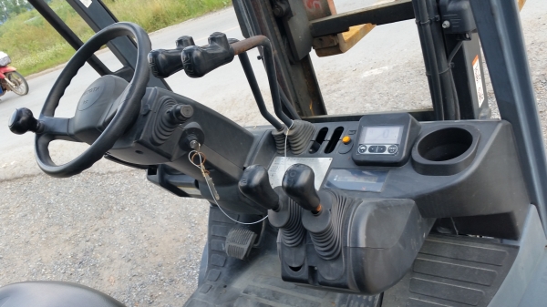 ขายด่วนรถยก TOYOTA 8FGยก1.5ตันเสาสูง3เมตรยางตันหน้าหลังรถนอกนำเข้ายังไม่เคยใช้งานในเมืองไทยเลยรุ่นใหม่สุดๆขายถูกๆๆ