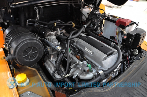 ขายรถโฟล์คลิฟท์มือสอง TOYOTA รุ่น7FG40 ราคา485,000 บาท นำเข้าจากประเทศญี่ปุ่น 100\% ไม่เคยใช้งานในไทย