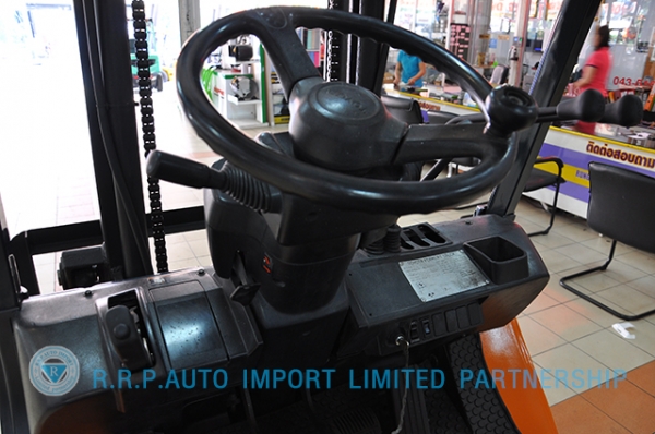 ขายรถโฟล์คลิฟท์มือสอง TOYOTA รุ่น 7FG20 ราคา xxx,xxx บาท นำเข้าจากประเทศญี่ปุ่น 100\% ไม่เคยใช้งานในไทย