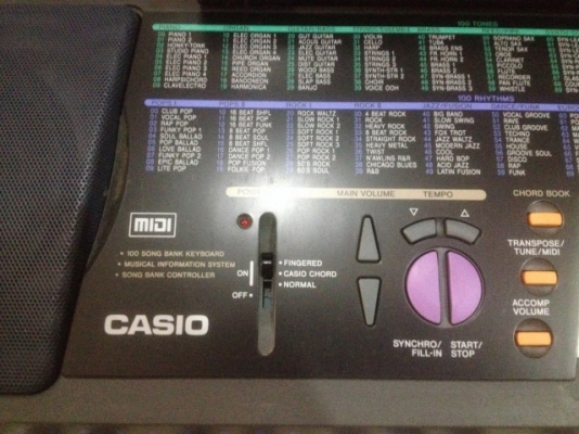 คียบอร์ด CASIO CTK 501 ของมาจากญี่ปุ่นสภาพสวยๆใหม่ๆมีกล่องมาครบ