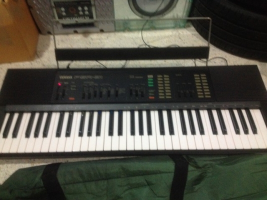 คีย์บอร์ด YAMAHA PSR 31 ของมาจากญี่ปุ่นสภาพสวยยังใหม่มีกระเป๋าใส่ครบ