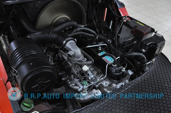 ขายรถโฟล์คลิฟท์มือสอง TOYOTA รุ่น 8FG30 ราคา 435,000 บาท นำเข้าจากประเทศญี่ปุ่น 100\% ไม่เคยใช้งานในไทย