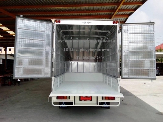 มิตซู all new triton 2015 ใส่กระบะพื้นเรียบหลังคา