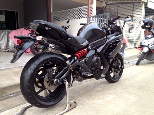 ขาย Kawasaki Ninja ปี2013 สีดำด้าน ท่อFull ล้อZX6  ราคา189000 บาท (รับเทริ์น)