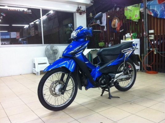 ขออนุญาติขาย HONDA WAVE 125X U-Box สีน้ำเงินดำ โอนให้ฟรี