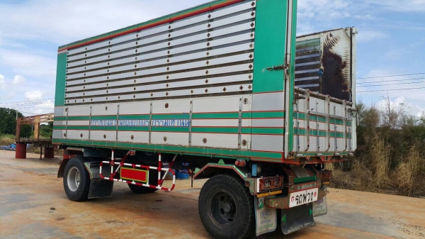 ขายด่วนลูกพ่วงดั้มอู่ซุ่นชัยยาว6.50เมตรสภาพสวยน่าใช้