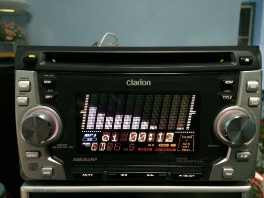 Clarion ADB365MP MP3-RW เทป AUX กราฟฟิกEQ ไม่มีปรีเอ้า สภาพสวย มือ2 ญี่ปุ่น