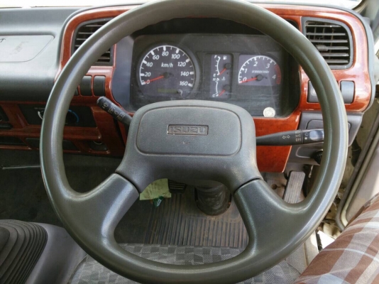 หกล้อ อีซูซุ NQR175ปี50 แอร์ พ.เวอร์ กะบะเหล็กยาว 5.50ม สภาพบางเดิมสวยพร้อมใช้ ทะเบียนพร้อมโอน