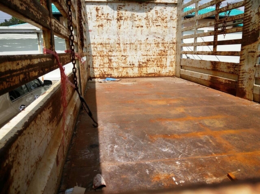 หกล้อ อีซูซุ NQR175ปี50 แอร์ พ.เวอร์ กะบะเหล็กยาว 5.50ม สภาพบางเดิมสวยพร้อมใช้ ทะเบียนพร้อมโอน