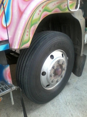 รถพ่วง ISUZU FXZ 360 ปี 2010 ดั้มเกษตร ลูก 3 คาน กระบะสามมิตร