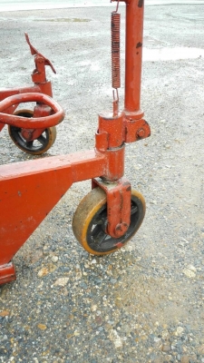 ===== Sold Out!! ===== สแตคเกอร์ แฮนด์ลิฟ 1000 KG.ยกสูง 180 CM. งายาว 160 CM. สภาพใหม่ สวยสดแน่น พร้อมใช้งานครับ!!