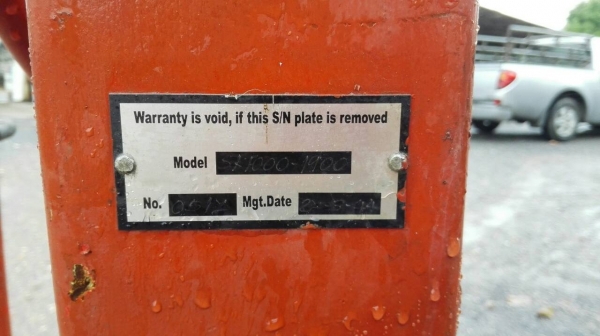 ===== Sold Out!! ===== สแตคเกอร์ แฮนด์ลิฟ 1000 KG.ยกสูง 180 CM. งายาว 160 CM. สภาพใหม่ สวยสดแน่น พร้อมใช้งานครับ!!