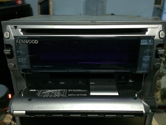 KENWOOD DPX-07MD รุ่นใหญ่ MP3-RW CD-RW MD-RW AUX EQ12แบน กราฟฟิกหน้าจอ ปรีเอ้า2ชุด คุมกล่องCD สภาพสวย มือ2 ญี่ปุ่น KENWOOD DPX-07MD รุ่นใหญ่ MP3-RW CD-RW MD-RW AUX EQ12แบน กราฟฟิกหน้าจอ ปรีเอ้า2ชุด คุมกล่องCD สภาพสวย มือ2 ญี่ปุ่น