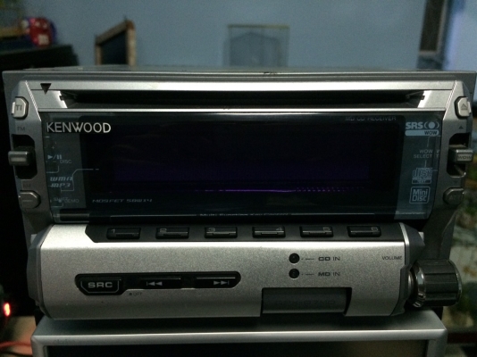 KENWOOD DPX-07MD รุ่นใหญ่ MP3-RW CD-RW MD-RW AUX EQ12แบน กราฟฟิกหน้าจอ ปรีเอ้า2ชุด คุมกล่องCD สภาพสวย มือ2 ญี่ปุ่น