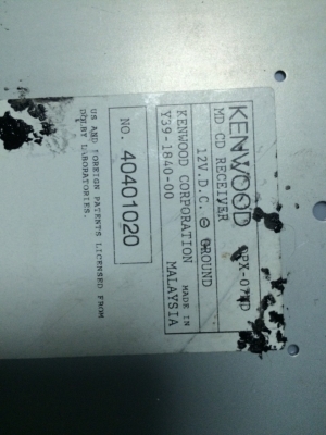 KENWOOD DPX-07MD รุ่นใหญ่ MP3-RW CD-RW MD-RW AUX EQ12แบน กราฟฟิกหน้าจอ ปรีเอ้า2ชุด คุมกล่องCD สภาพสวย มือ2 ญี่ปุ่น KENWOOD DPX-07MD รุ่นใหญ่ MP3-RW CD-RW MD-RW AUX EQ12แบน กราฟฟิกหน้าจอ ปรีเอ้า2ชุด คุมกล่องCD สภาพสวย มือ2 ญี่ปุ่น