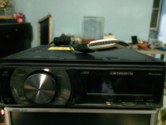 Pioneer DEH-P630 รุ่นใหญ่ USB Ipod MP3-RW CD-RW AUX ปรีเอ้า2ชุด หน้าจดสไลด์ไฟฟ้า กราฟฟิก EQ7แบน คุมกล่องCD มือ2 ญี่ปุ่น