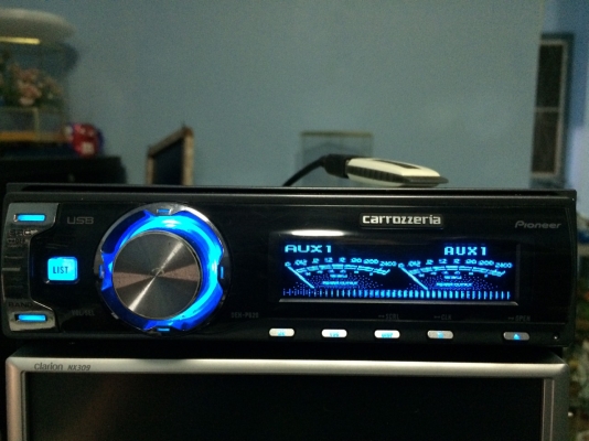 Pioneer DEH-P620 รุ่นใหญ่ USB Ipod MP3-RW CD-RW AUX ปรีเอ้า2ชุด หน้าจดสไลด์ไฟฟ้า กราฟฟิก EQ7แบน คุมกล่องCD มือ2 ญี่ปุ่น