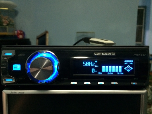 Pioneer DEH-P620 รุ่นใหญ่ USB Ipod MP3-RW CD-RW AUX ปรีเอ้า2ชุด หน้าจดสไลด์ไฟฟ้า กราฟฟิก EQ7แบน คุมกล่องCD มือ2 ญี่ปุ่น