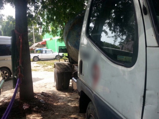 ขายรถ6ล้อโม่ปูน MITSUBISHI CANTER FE449E-TA เครื่อง 115แรงม้า ปี36 สนใจโทร 081-970-1072