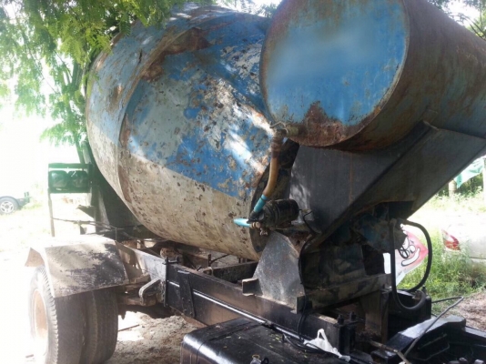 ขายรถ6ล้อโม่ปูน MITSUBISHI CANTER FE449E-TA เครื่อง 115แรงม้า ปี36 สนใจโทร 081-970-1072
