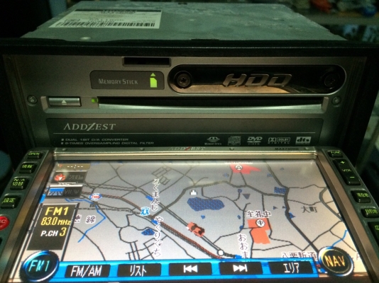 ADDZEST MAX730HD DVD-RWโซนNTSC MP3-RW CD-RW HDD16GB ระบบบันทึกHDD เมนโซนี จอทัชสกรีน ปรับจอ3ระดับ ต่อทีวีดิจิตอลได้ Made in Japan มือ2 ญี่ปุ่น