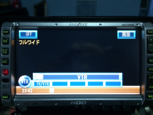 ADDZEST MAX730HD DVD-RWโซนNTSC MP3-RW CD-RW HDD16GB ระบบบันทึกHDD เมนโซนี จอทัชสกรีน ปรับจอ3ระดับ ต่อทีวีดิจิตอลได้ Made in Japan มือ2 ญี่ปุ่น