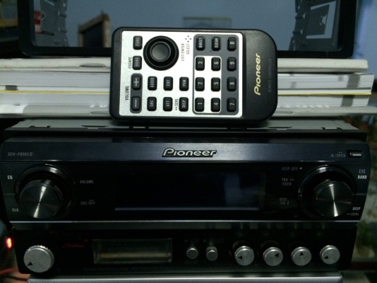 Pioneer DEH-P80RSII รุ่นท็อป MP3 CD FMคลื่นไทย ปรีเอ้า3ชุด EQ16แบน Prosecer คุมกล่องCD พร้อมรีโมท ครบทุกอย่างยกเว้นกล่อง สภาพสวย มือ2