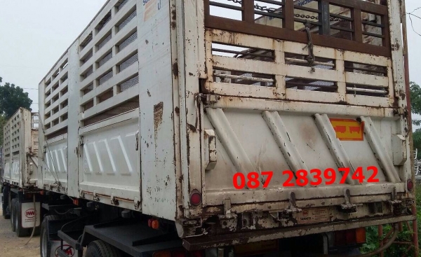 ขายรถดั้มพ์พ่วง แม่-ลูก 22 ล้อ