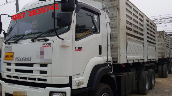 ขายรถดั้มพ์พ่วง แม่-ลูก 22 ล้อ