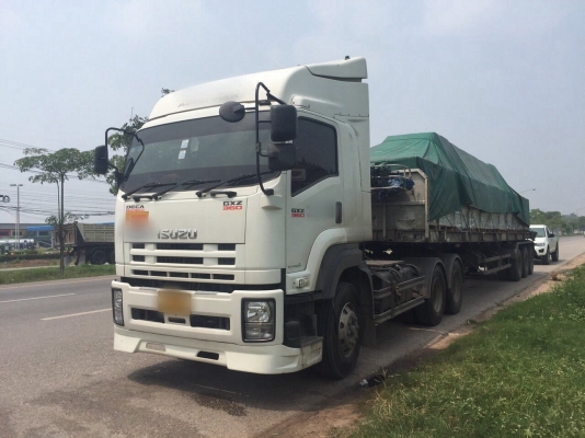 ขายดาวน์หัวลากหางพื้นเรียบ22ล้อ ISUZU MP1GXZ77N8T เครื่อง360แรงม้า กับSMM3เพลาแท้ ปี55 สนใจโทร 081-9